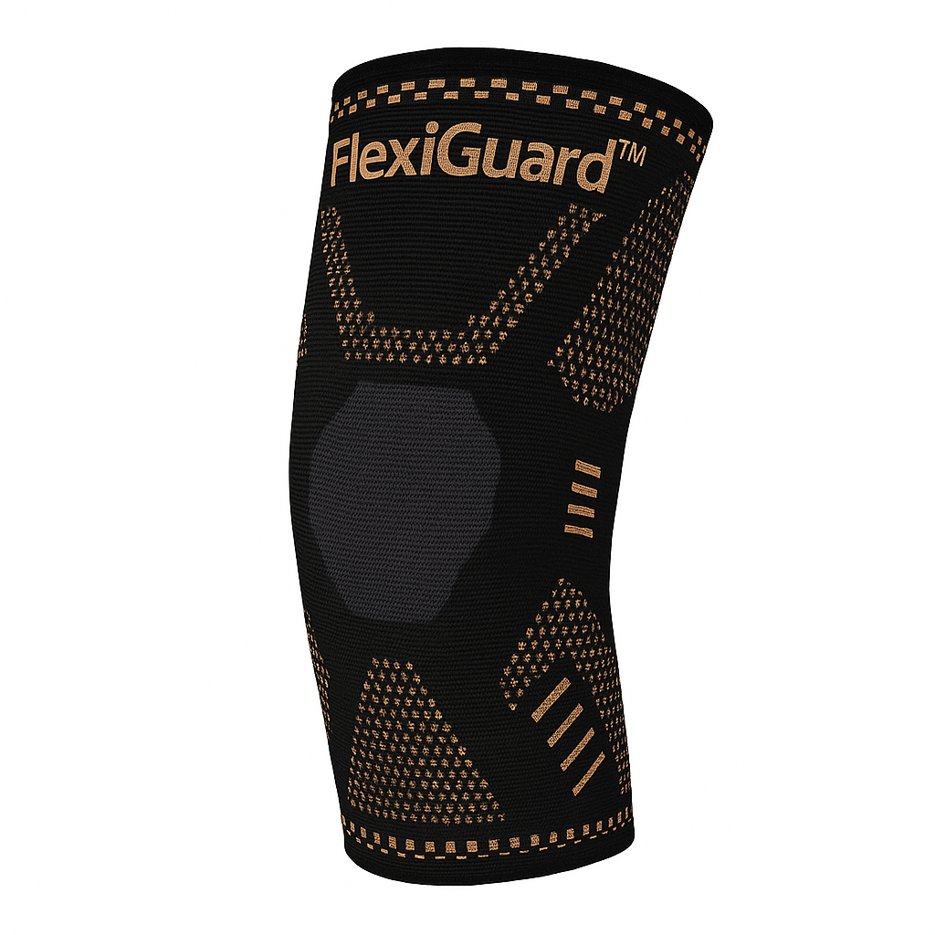 Genouillère de compression FlexiGuard — vue de face